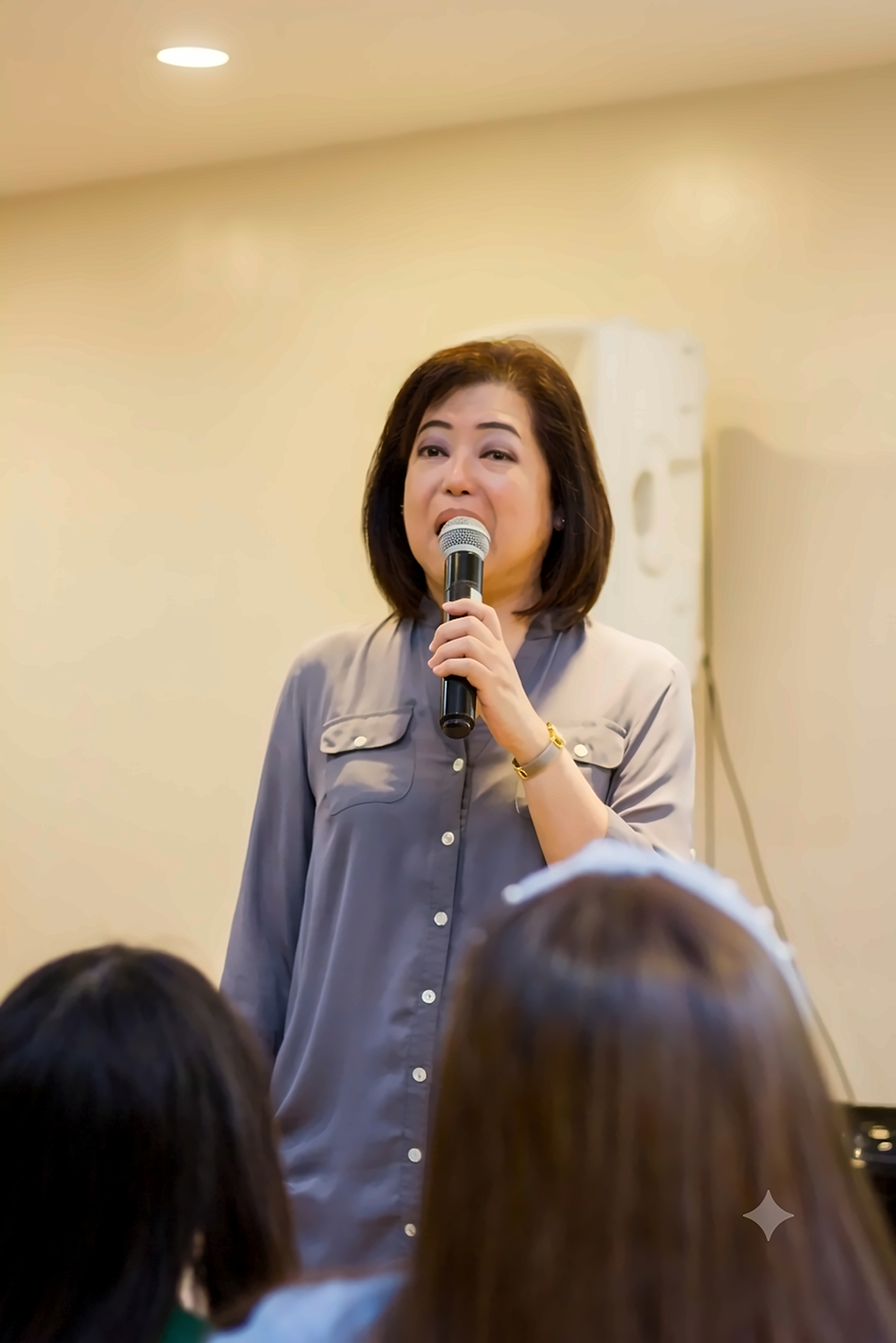Photo from an MCV speaking event